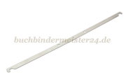 Hängeschienen<br>347 mm lang<br>vernickelt<br>gelocht