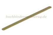 Nasenklammern<br>für Mundschutz<br>goldlackiert<br>80 mm