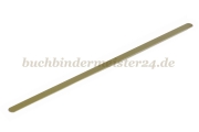 Heftzungen / Nasenbügel für Mundschutz<br>goldlackiert<br>148 mm