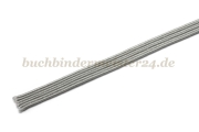 Flachgummi, grau<br>Zuschnitte 300 mm lang<br>5 mm breit