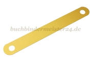 Stahldeckleisten<br>95 x 12 mm<br>goldlackiert