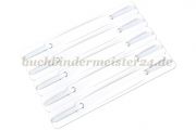 File mechanisms, white,<br>150 x 20 mm<br>on plate with 5 pcs.
