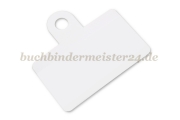 Marking tags<br>40 x 25 mm<br>white