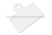 Hängeetiketten<br>40 x 25 mm<br>weiß