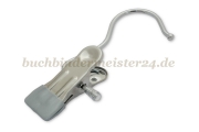 Clip hooks<br>nickel plated<br>clip rubberized