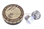 Selbstklebende Stifthalter<br>in nostalgischer Metalldose