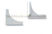 Book corners<br>nickel plated<br>14 mm shank<br>3.5 mm capacity