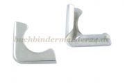 Book corners<br>nickel plated<br>16 mm shank<br>2 mm capacity