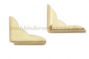 Book corners<br>brass plated<br>22 mm shank<br>3.5 mm capacity