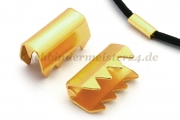 Splinte für Endlosgummi/-kordeln<br>vermessingt