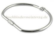 Merchandise rings with screw lock<br>76 mm diam. nickel plated