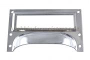 Shell handles with label holder<br>65x36mm<br>for labels 51x13m