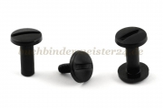 Binding screws<br>plastic<br>16 mm capacity<br>black