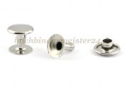 Rapid rivets<br>post 8 mm<br>nickel plated<br>opened