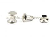 Rapid rivets<br>post 6 mm<br>nickel plated<br>opened