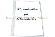 Klarsichthüllen für Stammbücher<br>169 x 215 mm<br>Format DIN A5